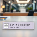 Search for purple name plates Your logo here