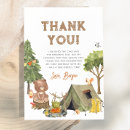 Search for happy camper thank you cards Forest