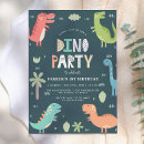 Search for dinosaur birthday invitations Boy