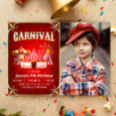 Search for vintage carnival invitations Carousel