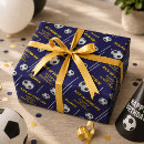 Search for soccer wrapping paper Birthday