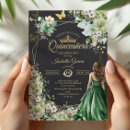 Search for emerald butterfly invitations Glam chic bling sparkly