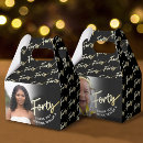 Search for black and gold favor boxes Script