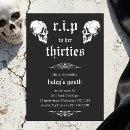 Search for 1930s party invitations Skull