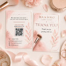Search for lashes thank you cards Rose gold