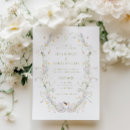 Search for lavender and green wedding invitations Calligraphy