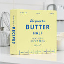 Search for bridal shower recipe binders Chef cook baker