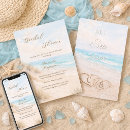 Search for beach bridal shower invitations Watercolor