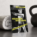 Search for training business cards Gym