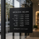 Search for store closed signs Opening times