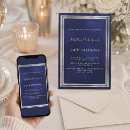 Search for for him birthday invitations Navy blue