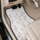 Search for cute car floor mats Floral
