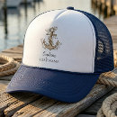 Search for skipper or captain hats Nautical