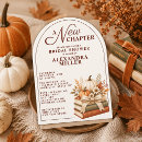 Search for burnt orange bridal shower invitations Elegant script calligraphy trendy