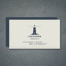 Search for lighthouse business cards Nautical