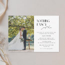 Search for intimate wedding invitations Nothing fancy just love