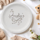 Search for baseball baby shower plates Minimal minimalist