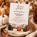 Search for white pumpkin bridal shower invitations Wheat berries autumnal harvest