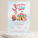 Search for carnival baby shower invitations Vintage