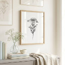 Search for floral line art drawing posters Elegant stylish aesthetic