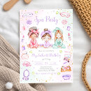 Search for spa day invitations Pamper party
