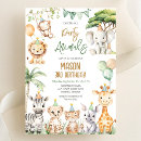 Search for wild adventure invitations Boy