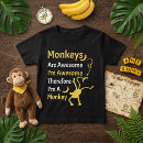 Search for funny monkey kids tshirts Quote