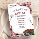 Search for backyard bbq birthday invitations Grill and chill