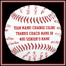Search for coach baseballs Red