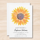 Search for sunflower birthday invitations Botanical
