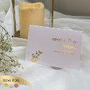 Search for gold foil wedding enclosure cards Minimalist