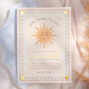 Search for here comes the sun invitations Retro