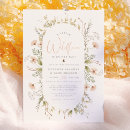 Search for bee invitations Watercolor floral
