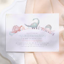 Search for girl dinosaur invitations Pink