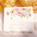 Search for floral baby shower napkins Watercolor flowers