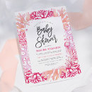 Search for starfish baby shower invitations Watercolor