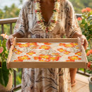 Search for hawaiian serving trays Flower