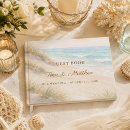 Search for beach wedding guest books Coastal