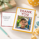 Search for kids thank you postcards Boy