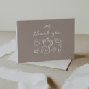 Search for a latte thank you cards Gender neutral baby shower