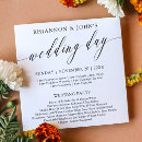 Search for black and white wedding programs Calligraphy script