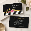 Search for hair cut business cards Hairstylist