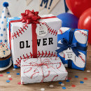Search for baseball wrapping paper Balls