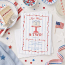 Search for 4th of july birthday invitations Coquette