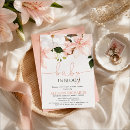 Search for lily baby shower invitations Blush pink white