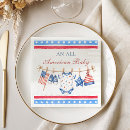 Search for patriotic napkins Bbq