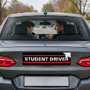 Search for teacher bumper stickers Student driver