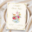 Search for tea wedding invitations Floral