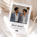Search for best man request invitations Groomsman