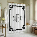 Search for preppy shower curtains Black and white